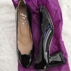 Black Patent Leather Women's Shoes